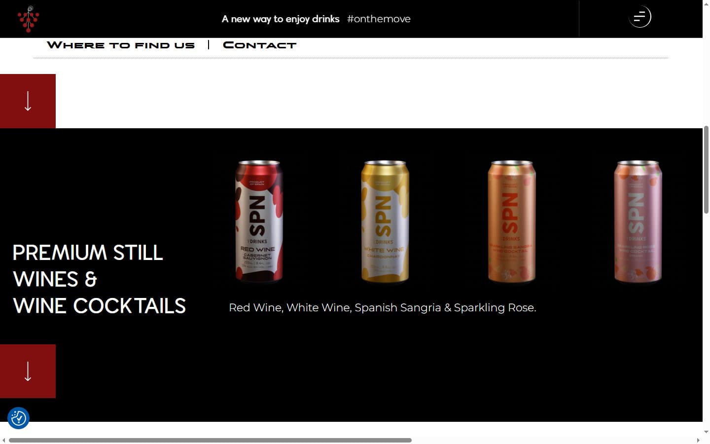 SpnDrinks: Diseño de Latas 3D, Etiquetas y Web