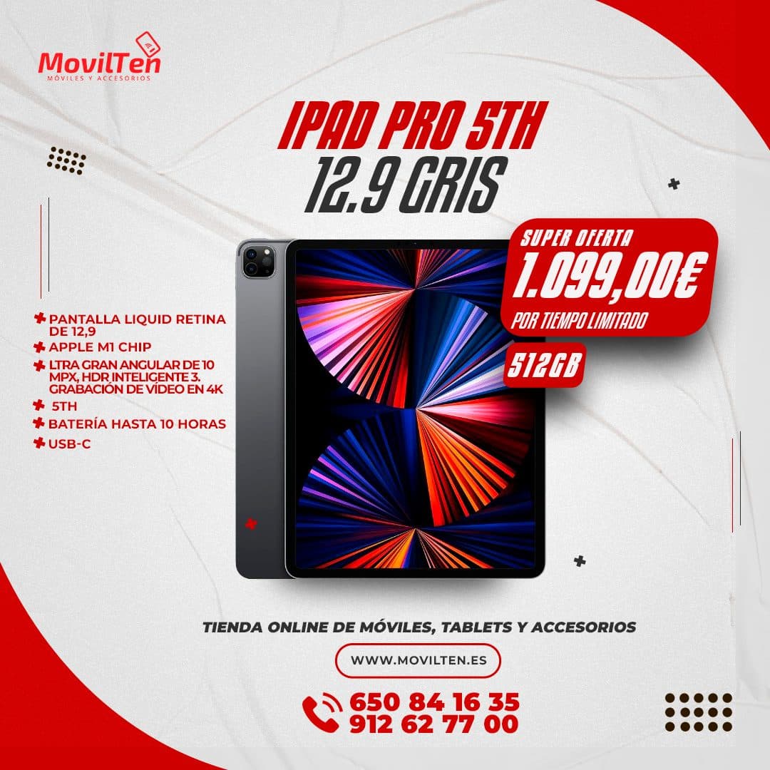 Movilten — Oferta iPad Pro 12.9